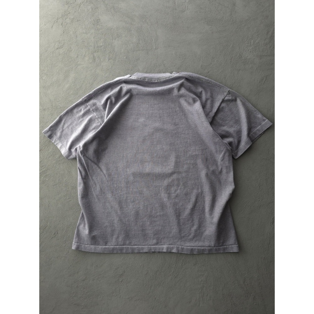 Vintage 90s Zahonyi Soccer Tournament Grey Single Stitch Crewneck T-shirt XL - Picture 4 of 7